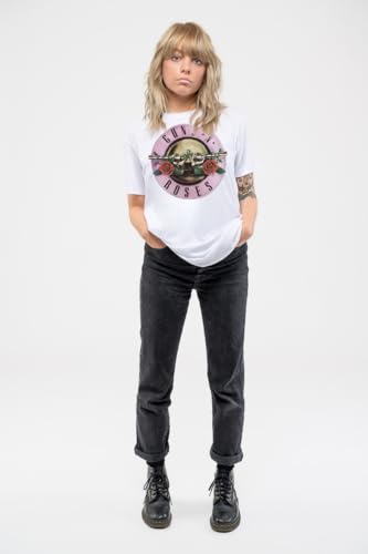 Guns N Roses - tshirt - Ladies - Short Sleeves - Classic Logo - Large image 4