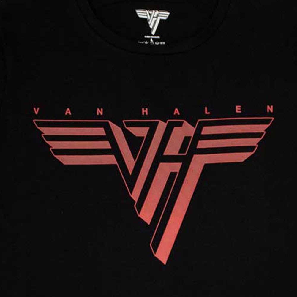 Van Halen - tshirt - Ladies - Short Sleeves - Classic Red Log - Medium image 2