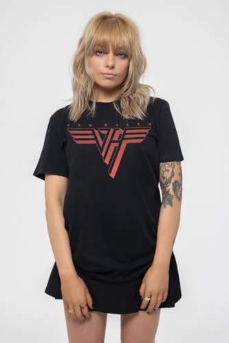 Van Halen - tshirt - Ladies - Short Sleeves - Classic Red Log - Medium image 3