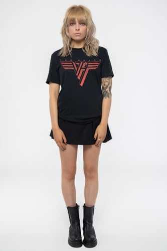 Van Halen - tshirt - Ladies - Short Sleeves - Classic Red Log - Medium image 4