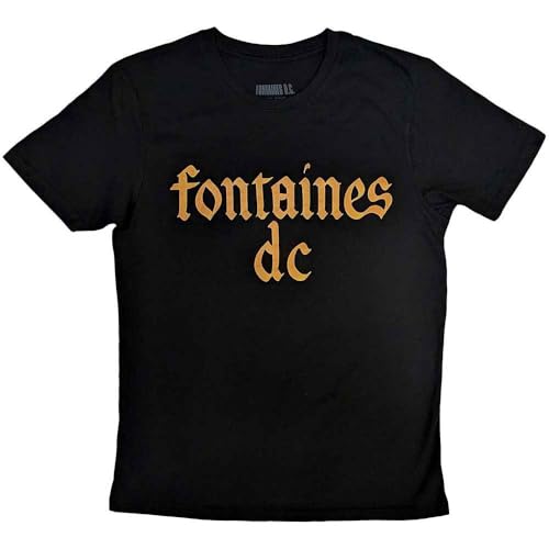 Fontaines D.C. - tshirt - Unisex - Short Sleeves - Gothic Logo - Large image 3