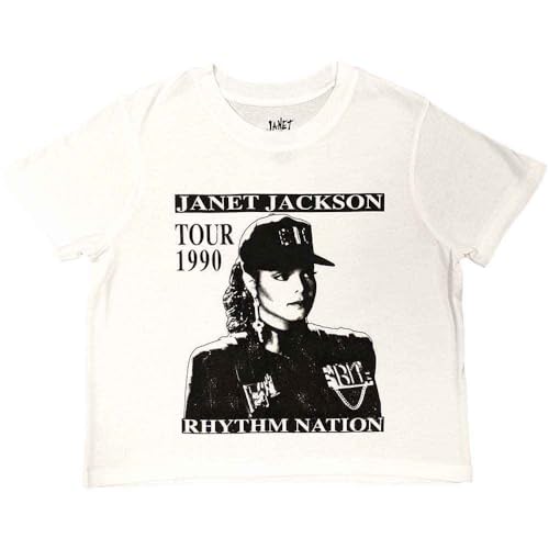 Janet Jackson - Ladies Crop To - tshirt - T-Shirts image 3