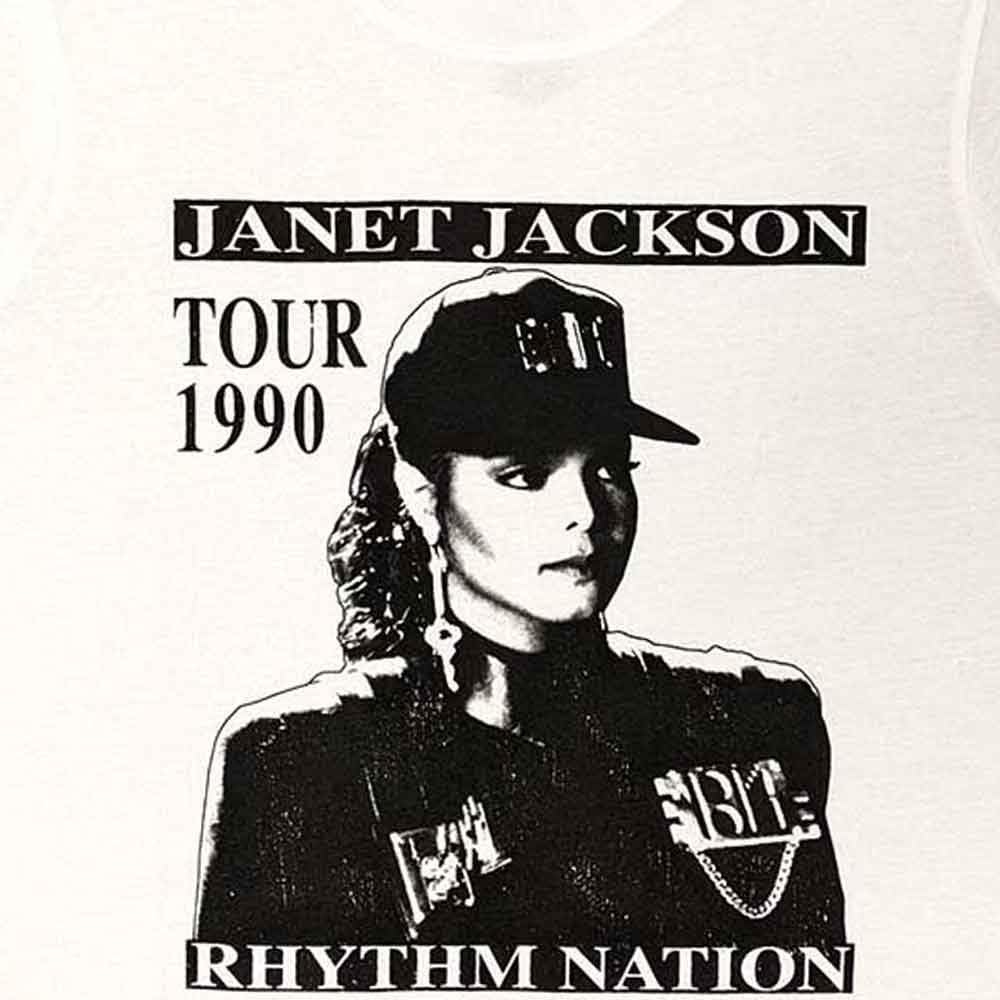 Janet Jackson - tshirt - Ladies - Short Sleeves - Rhythm Natio - Large image 2