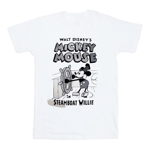 Mickey Mouse - tshirt - Unisex - Short Sleeves - Steamboat Wil - Small image 1