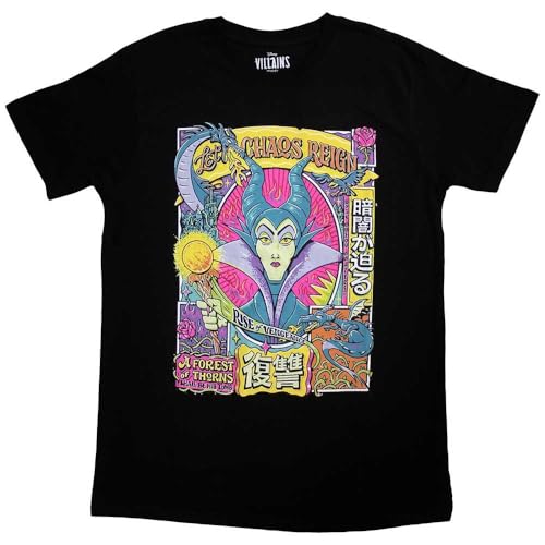 Maleficent - tshirt - Unisex - Short Sleeves - Sleeping Beaut - Medium
