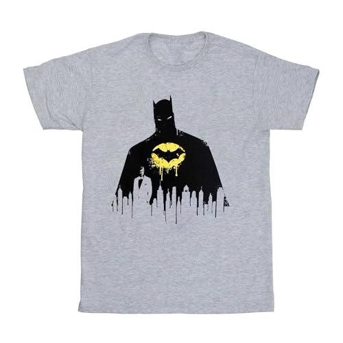 s - tshirt - Unisex - Short Sleeves - Batman Silhouette Drip - Small image 1