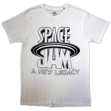 Space Jam - tshirt - Unisex - Short Sleeves - B&W Logo - X-Large image 1