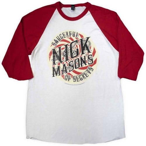 Nick Mason's Saucerf - tshirt - Unisex - Short Raglan Sleev - XX-Large