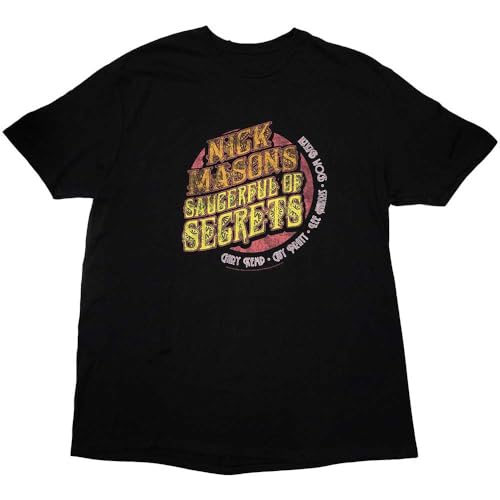 Nick Mason's Saucerf - tshirt - Unisex - Short Sleeves - Europ - Large