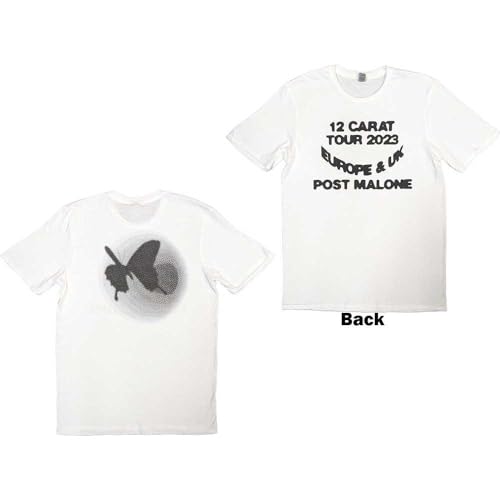 Post Malone - tshirt - Unisex - Short Sleeves - Spotlight 2023 - Large