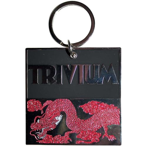 Trivium - Keychain: - keyrings - Deadmen & Dragons Silhouet - One Size image 1