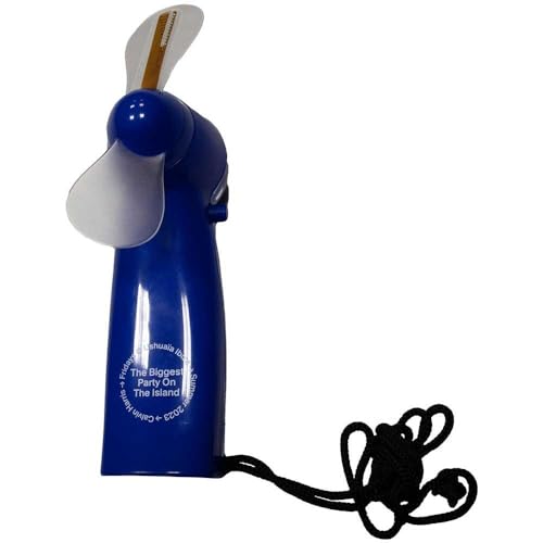 Calvin Harris - Electric Fan: (Blue) (Ex-Tour) - COLLECTIBLES - Bigge image 1
