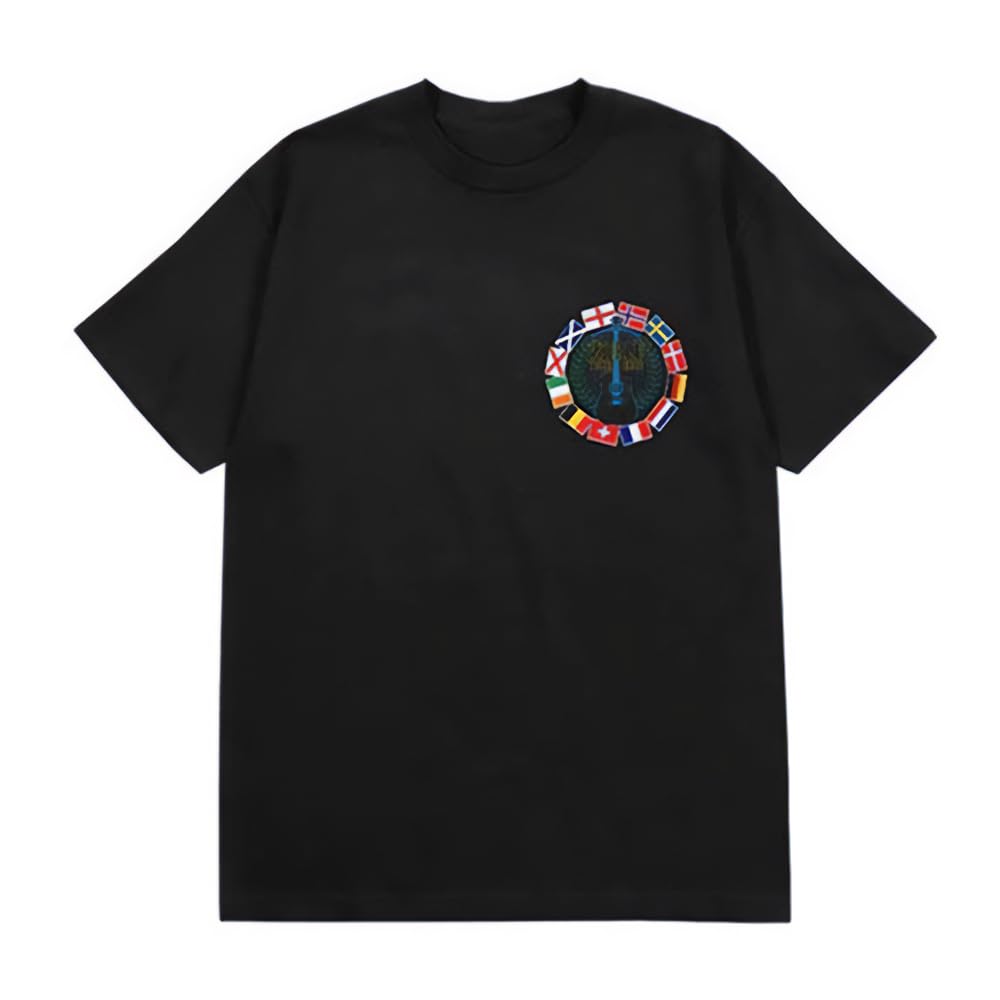 Luke Combs - tshirt - Unisex - Short Sleeves - Tour '23 Flag - Small