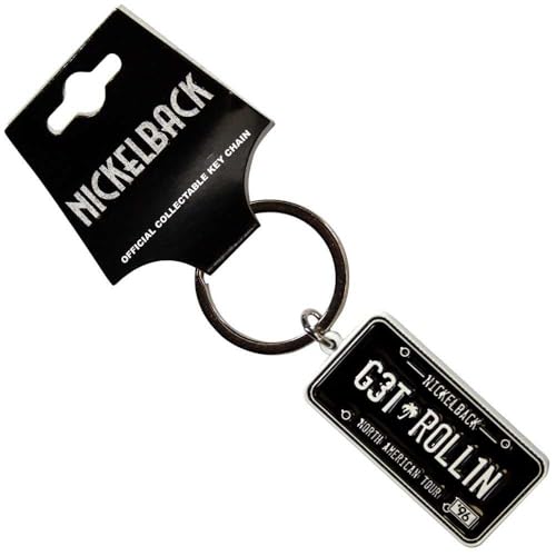Nickelback - Keychain: License Plate - keyrings - One Size image 1