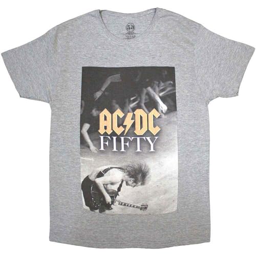 AC/DC - tshirt - Unisex - Short Sleeves - Angus Stage - Small