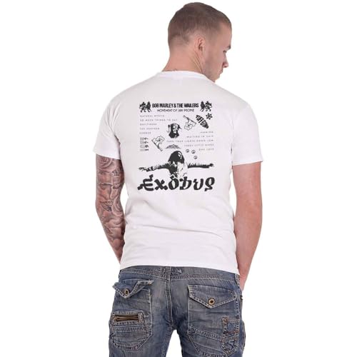 Bob Marley - Unisex: Organic TS - Unisex - Short Sleeves - - XX-Large image 2
