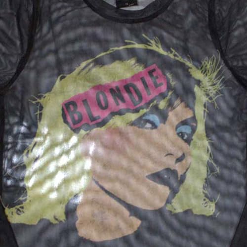 Blondie - tshirt - Ladies - Long Sleeves - Punk Poster - X-Large image 2