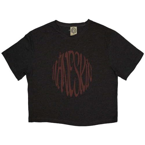 Maneskin - tshirt - Ladies - Short Sleeves - Warped Logo - X-Large
