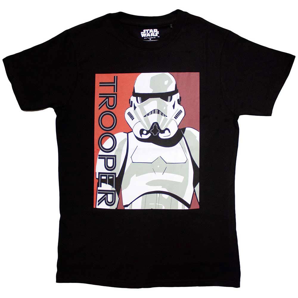 Star Wars - tshirt - Unisex - Short Sleeves - Trooper Card - Large