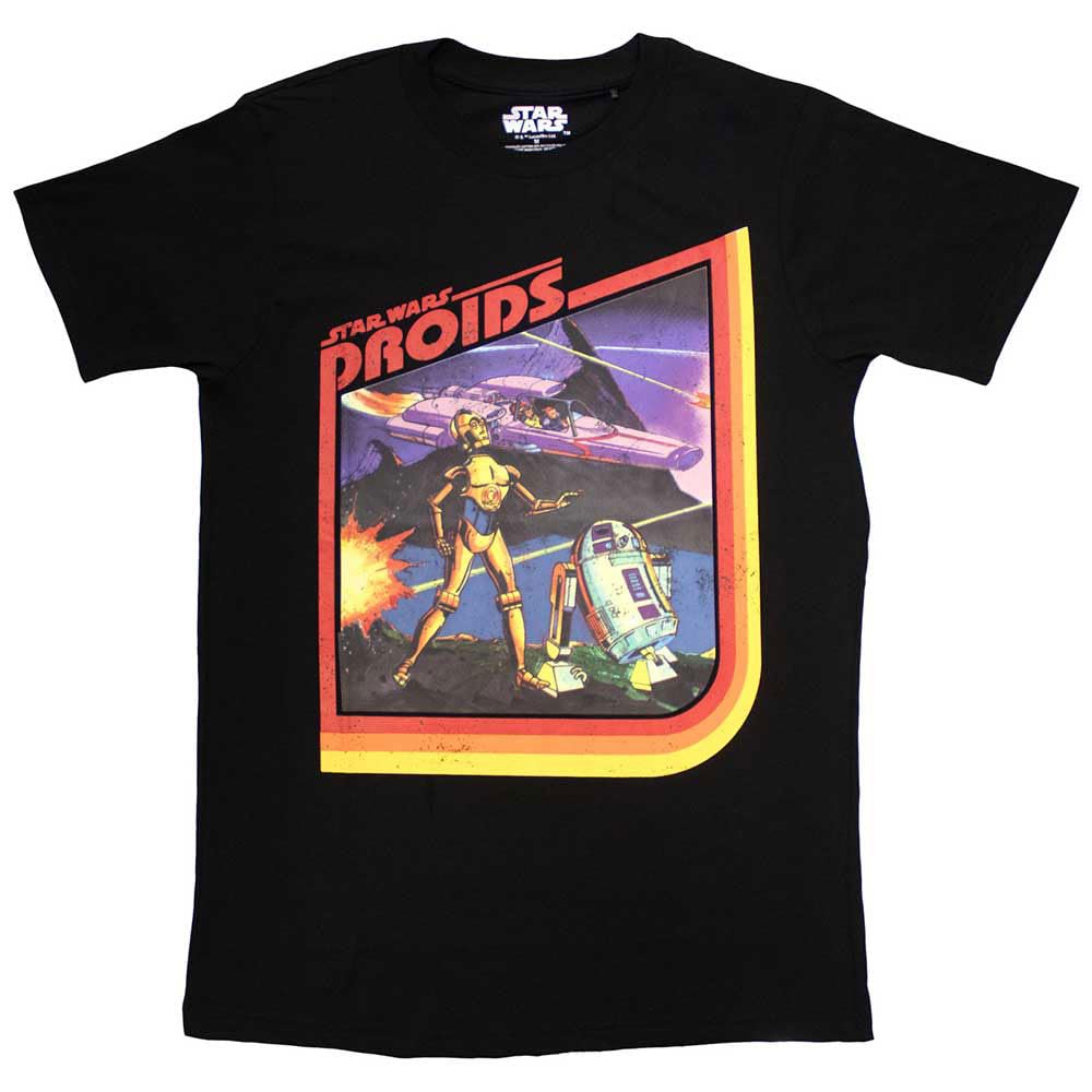 Star Wars - tshirt - Unisex - Short Sleeves - Droids - Small