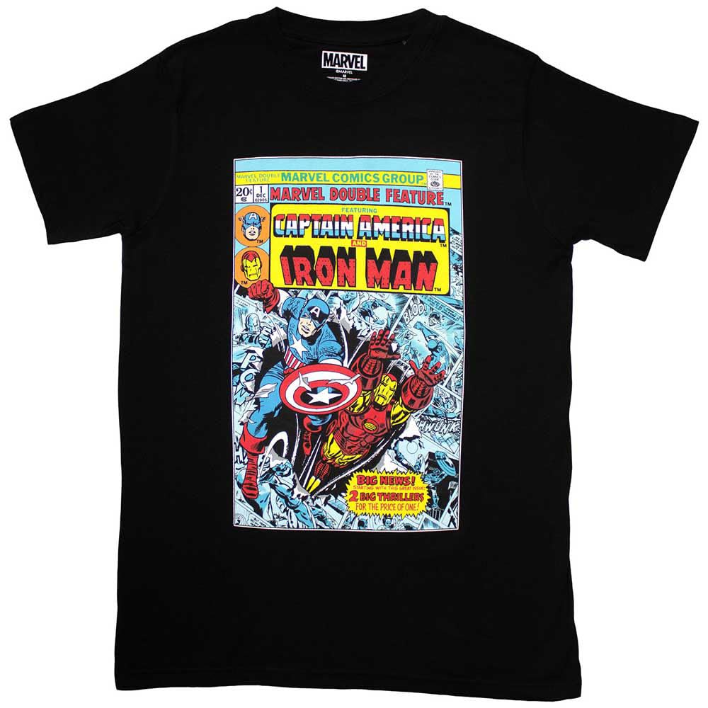 Comics - tshirt - Unisex - Short Sleeves - Captain America & I - Large