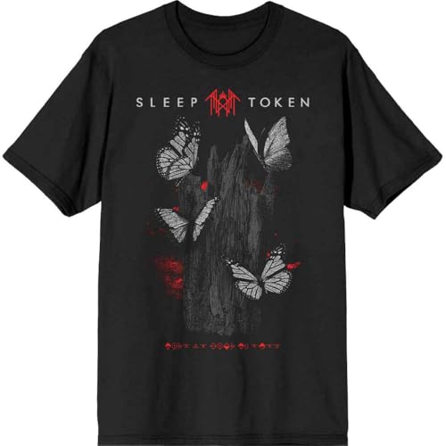 Sleep Token - tshirt - Unisex - Short Sleeves - Butterflies - XX-Large image 3