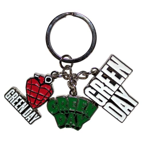 Green Day - Keychain: Logo Charms - keyrings - One Size image 1