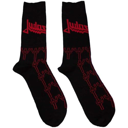 Judas Priest - Socks - Unisex - Trident Pattern - UK Size 7 - 11 image 1