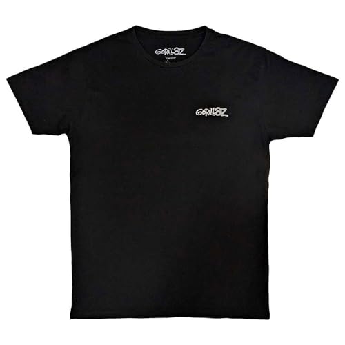 Gorillaz - tshirt - Unisex - Short Sleeves - Pocket Spray - Ge - Small image 4