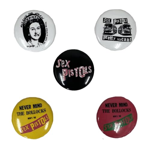 Sex Pistols - Collectable Enamel Badges - Never Mind The B**** image 1