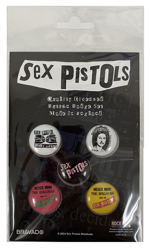 Sex Pistols - Collectable Enamel Badges - Never Mind The B**** image 2