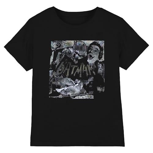 s - tshirt - Unisex - Short Sleeves - Batman - Mural - X-Large