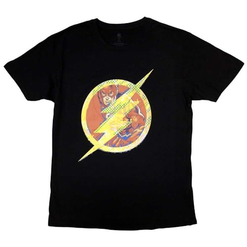 s - tshirt - Unisex - Short Sleeves - The Flash - Logo - XX-Large