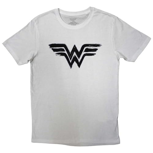 s - tshirt - Unisex - Short Sleeves - Wonder Woman - Black P - X-Large
