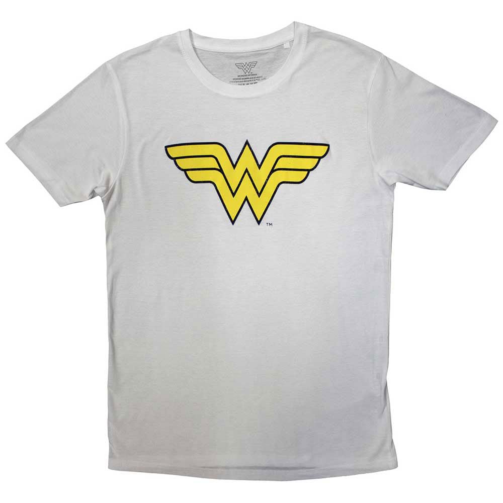 s - tshirt - Unisex - Short Sleeves - Wonder Woman - Yellow  - X-Large