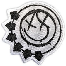 Blink-182 - Patch - Black Six-Arrow Smile - Standard image 1