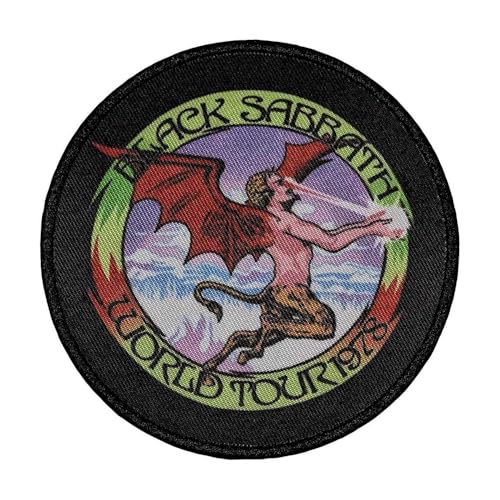 Black Sabbath - Patch - World Tour 1978 - Standard Size image 1
