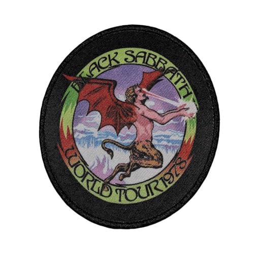 Black Sabbath - Patch - World Tour 1978 - Standard Size image 2