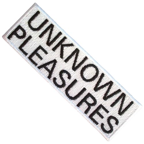Joy Division - Patch - Unknown Pleasures Text - Standard image 1