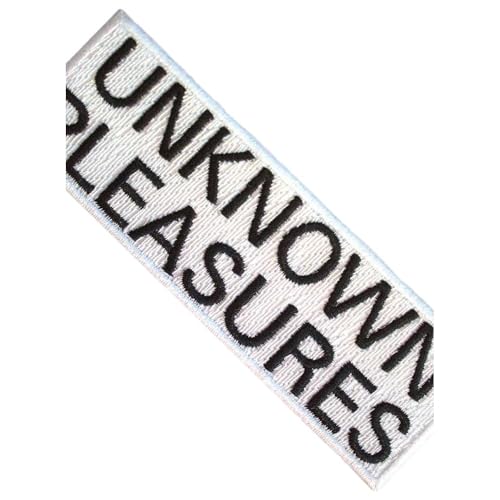 Joy Division - Patch - Unknown Pleasures Text - Standard image 2