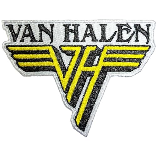 Van Halen - Patch - Text & Yellow Logo - Standard image 1