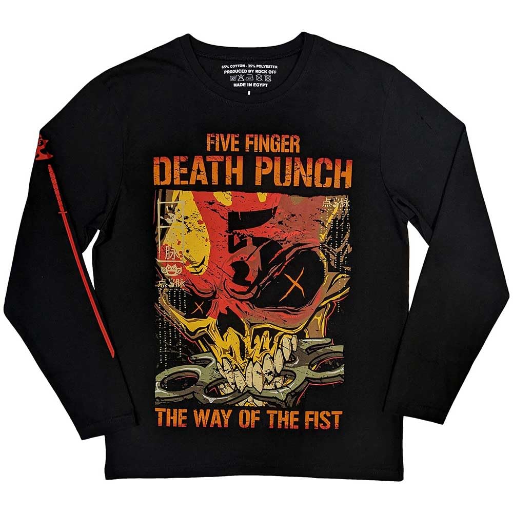 Five Finger Death Pu - tshirt - Unisex - Long Sleeves - The - XX-Large
