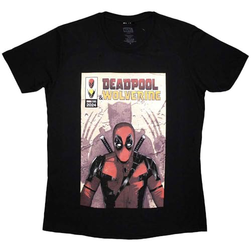 Comics - tshirt - Unisex - Short Sleeves - Deadpool & Wolveri - Medium image 1