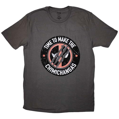 Comics - tshirt - Unisex - Short Sleeves - Deadpool Chimicha - X-Large