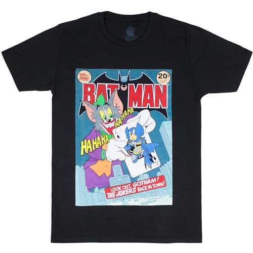 Tom & Jerry - tshirt - Unisex - Short Sleeves - Batman Comic - Small image 1