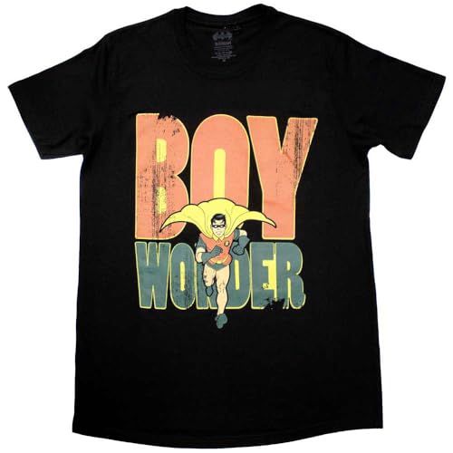 s - tshirt - Unisex - Short Sleeves - Batman Robin Boy Wonde - X-Large