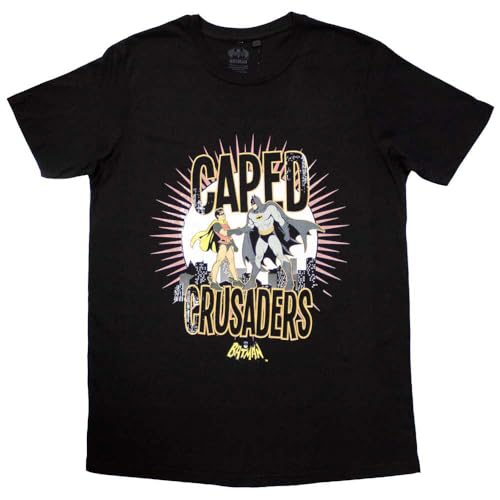 s - tshirt - Unisex - Short Sleeves - Batman Caped Crusaders - Medium