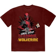 Comics - tshirt - Unisex - Short Sleeves - Deadpool & Wolveri - Medium