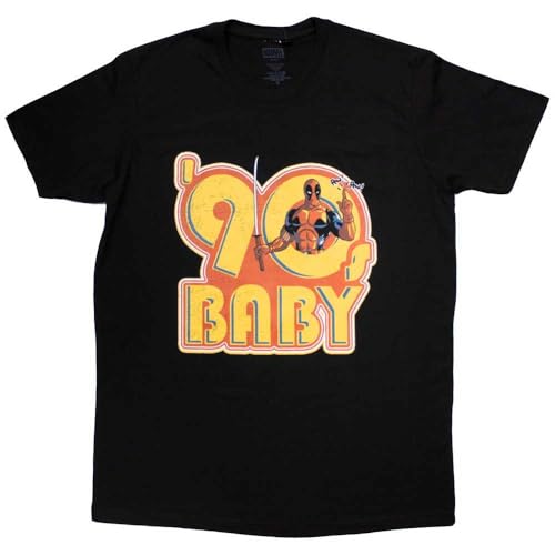 Comics - tshirt - Unisex - Short Sleeves - Deadpool '90s Baby - Large