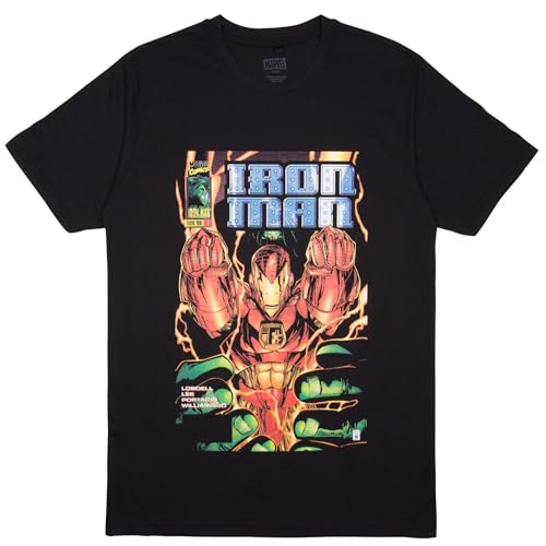 Comics - tshirt - Unisex - Short Sleeves - Iron Man Fist Com - X-Large
